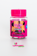 LIPODIET EXTRA FORTE CÁPSULAS ROSAS COM BRANCAS - EMAGRECEDOR 30 CAPS