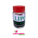 Lipo Extreme - Caps bordô com branco - EMAGRECEDOR 30 CAPS
