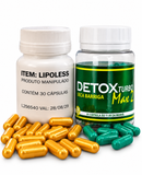 Combo: Lipoless + detox turbo max 2